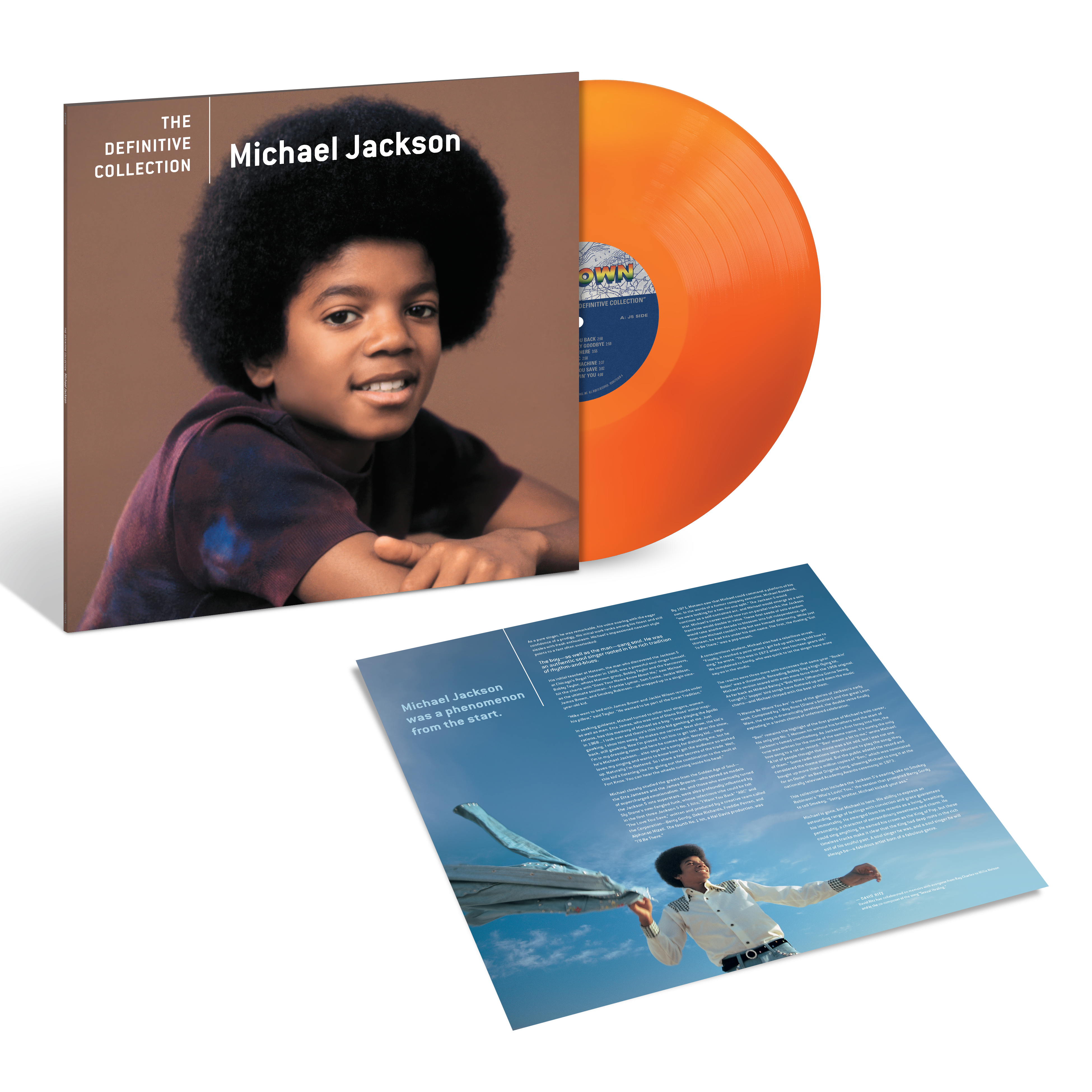 Michael Jackson - The Definitive Collection - Pumpkin Spice Orange Michael Jackson - The Definitive Collection - Pumpkin Spice Orange