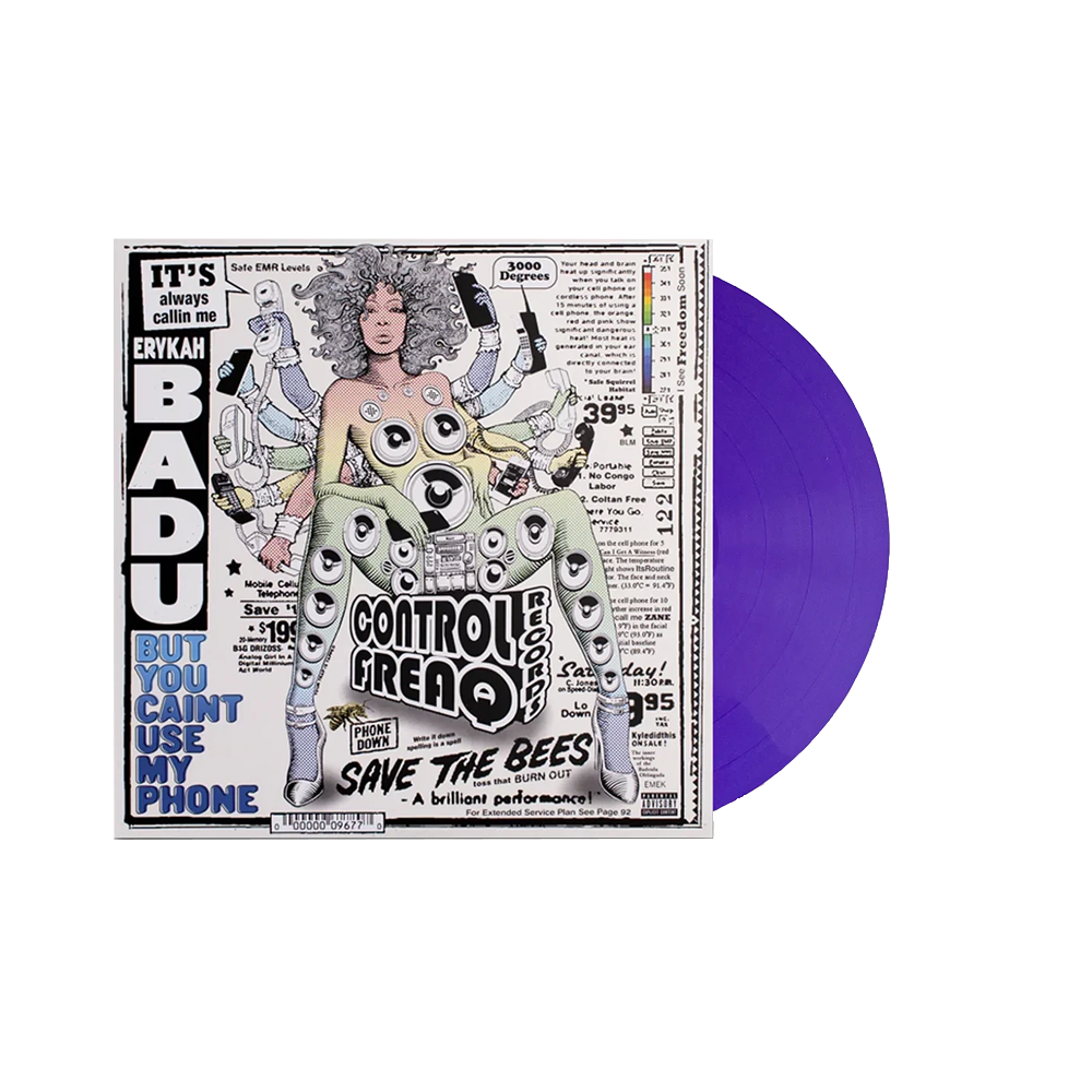 Erykah Badu - But You Caint Use My Phone LP - Motown Records