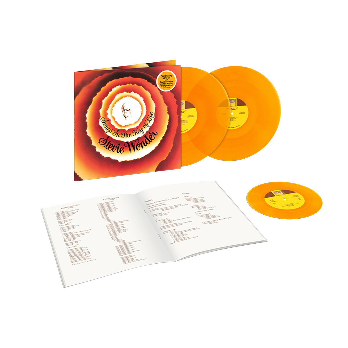 Stevie Wonder - Songs in the Key of Life 2LP + 7" Color