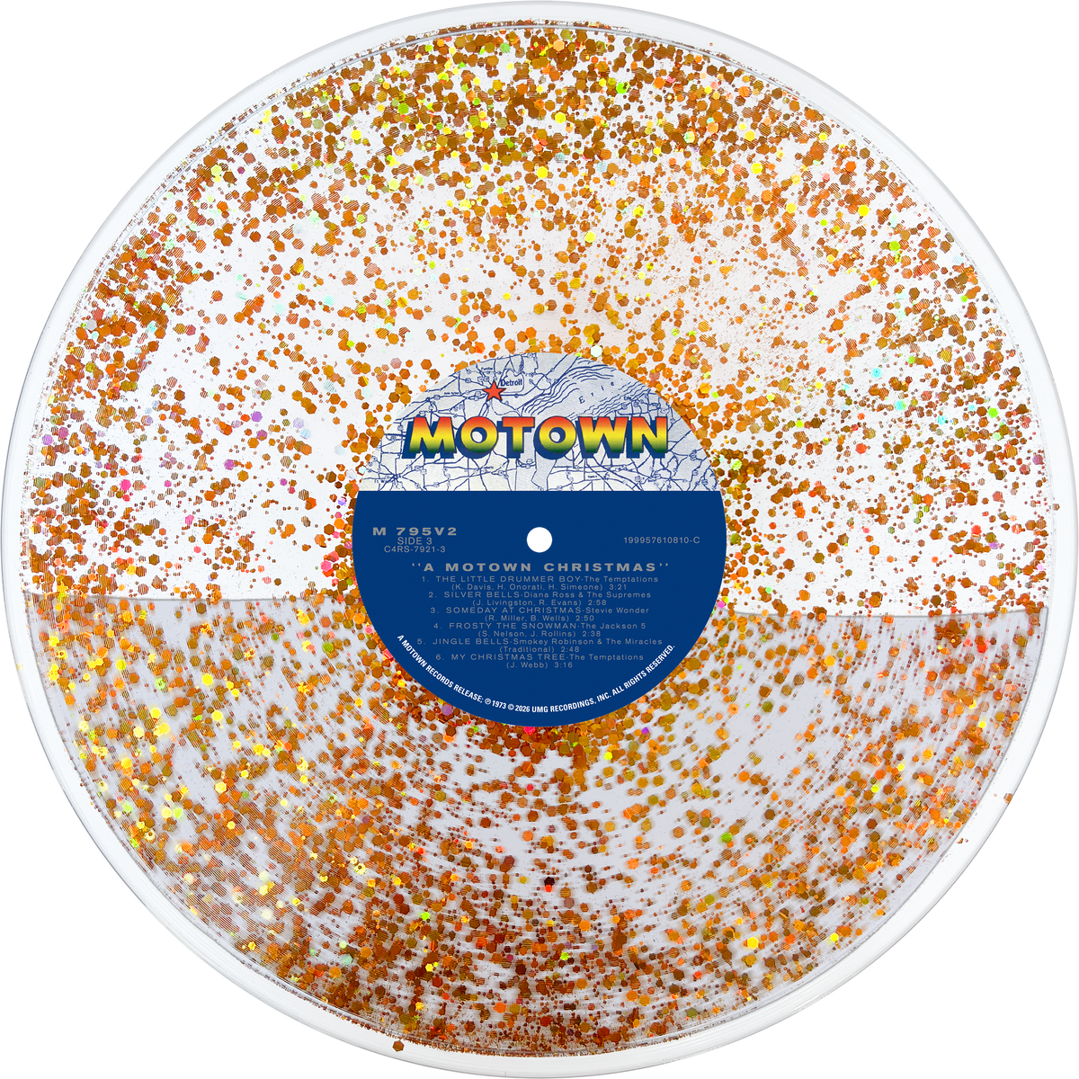 Various Artists - A Motown Christmas (Sparkling Holiday Liquid-Filled) 2LP Disc 2