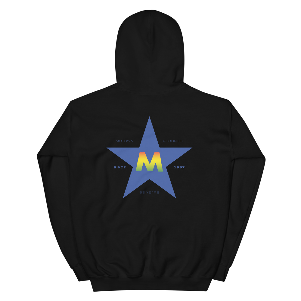 Motown Star Hoodie black back