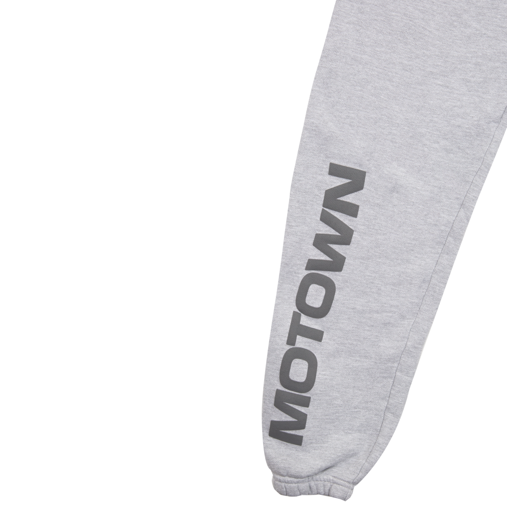 Grey Motown Essentials Sweatpants Detail