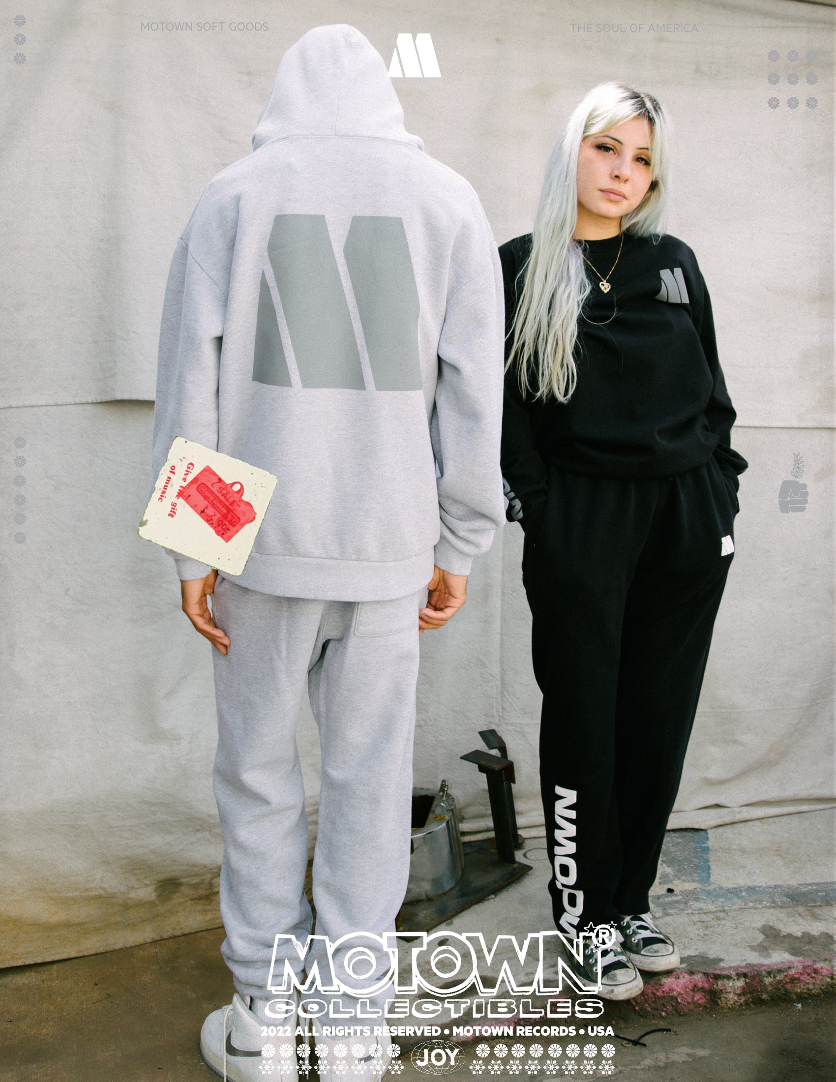Black Motown Essentials Long Sleeve Models